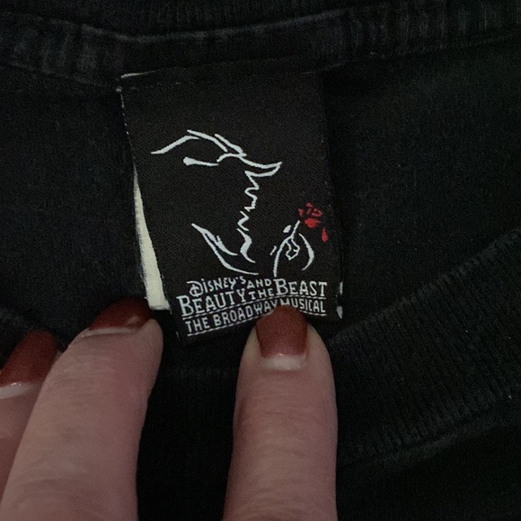 Vintage Disney Beauty and The Beast Broadway t-shirt - Picture 4 of 8